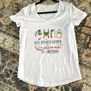 V-neck Tee, brand new custom made